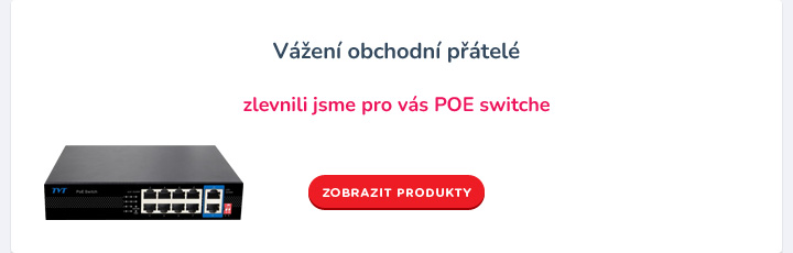 Sleva na POE switche